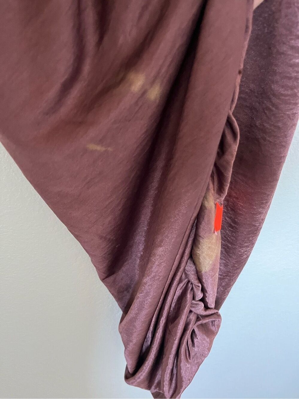 Collective Brown Ruched Dress by Love Whit - Picture 11 of 11